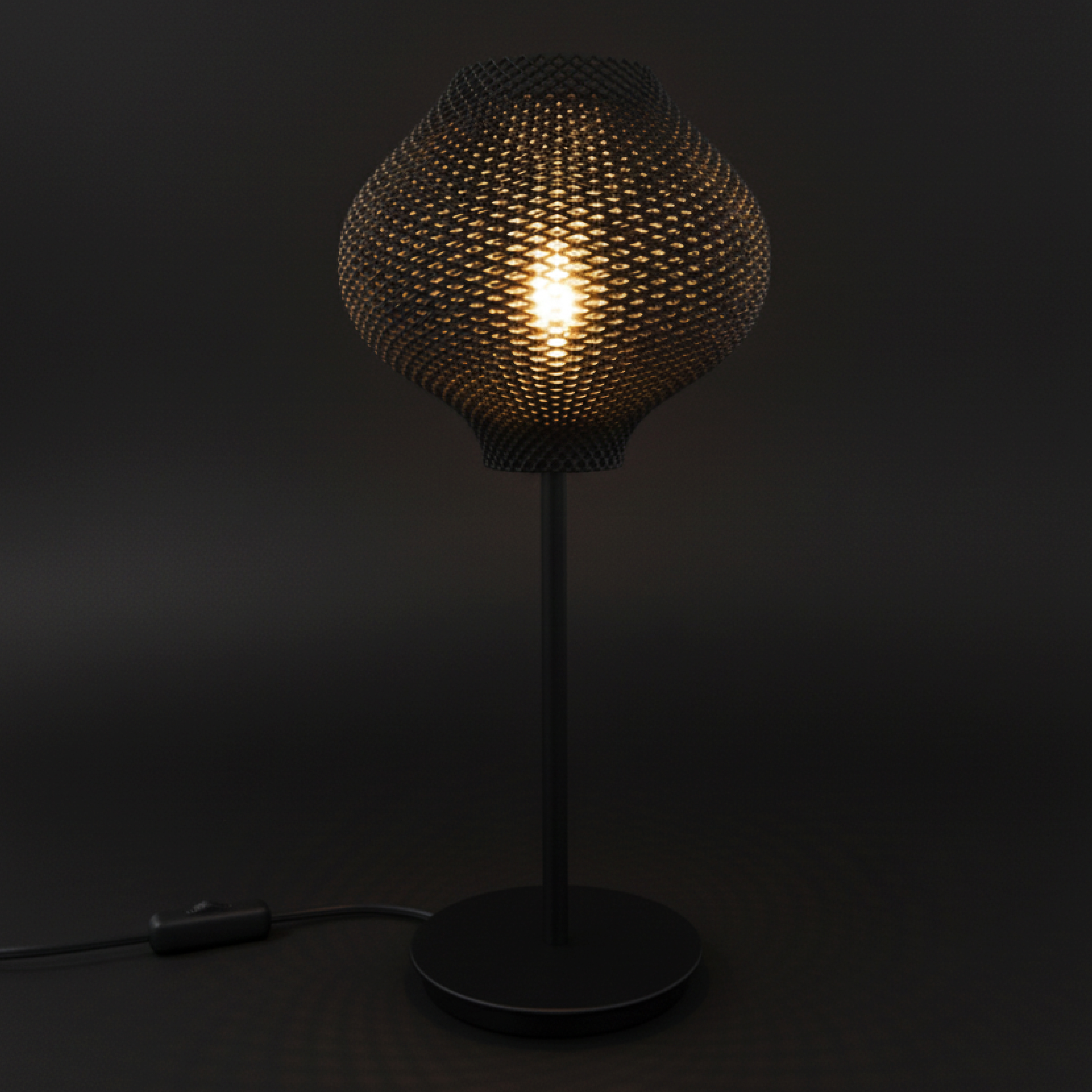 온새 파라메트릭 네더 LED조명 2200K 패턴 3D프린팅 무드등 조명 전구색 2W Netter