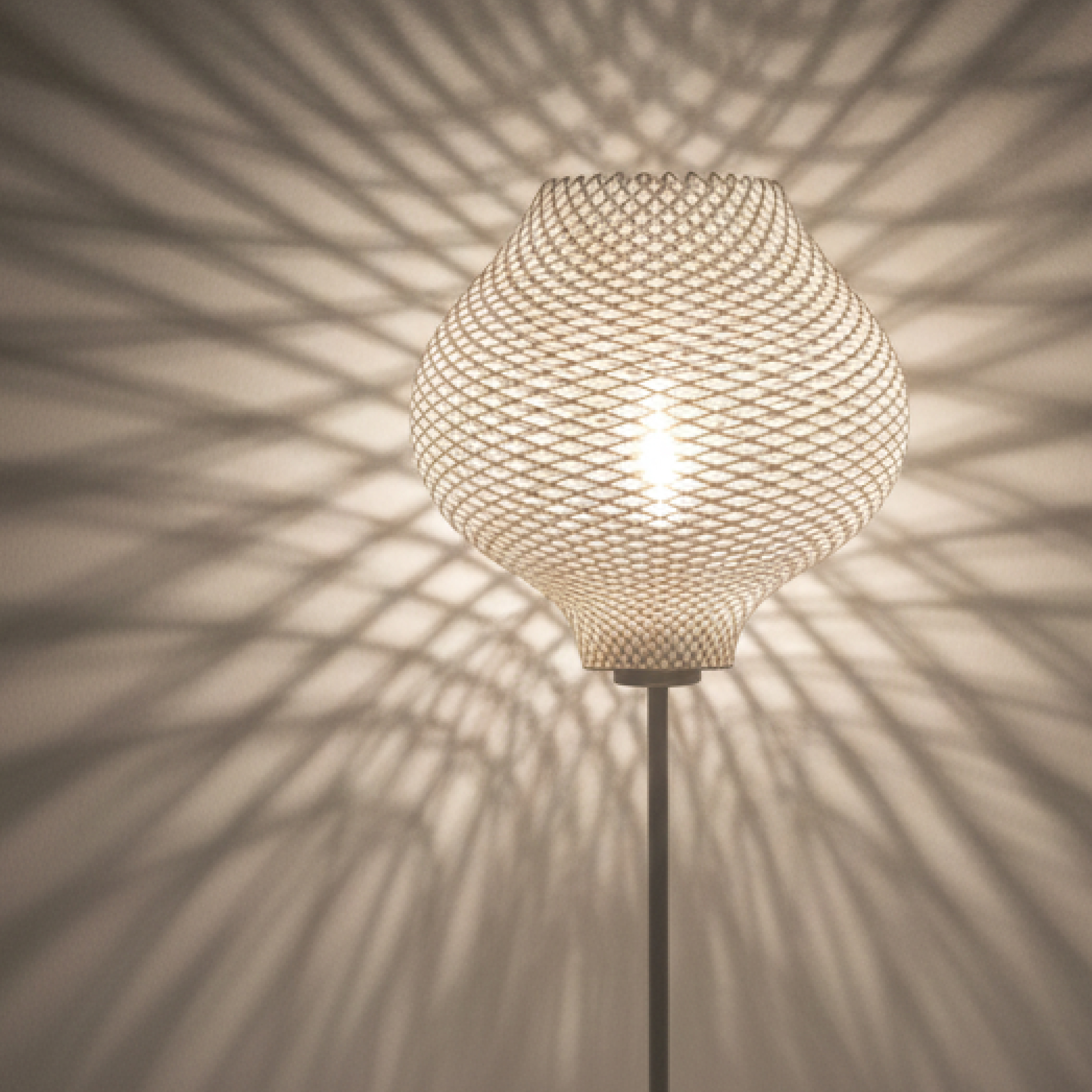 온새 파라메트릭 네더 LED조명 2200K 패턴 3D프린팅 무드등 조명 전구색 2W Netter