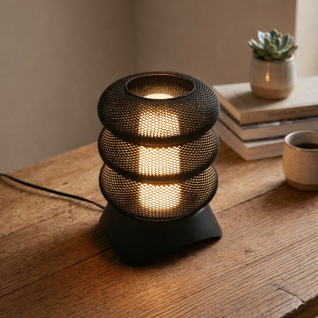 온새 파라메트릭 아름 LED조명 메쉬 패턴 USB타입 무드등 조명 10W 5V